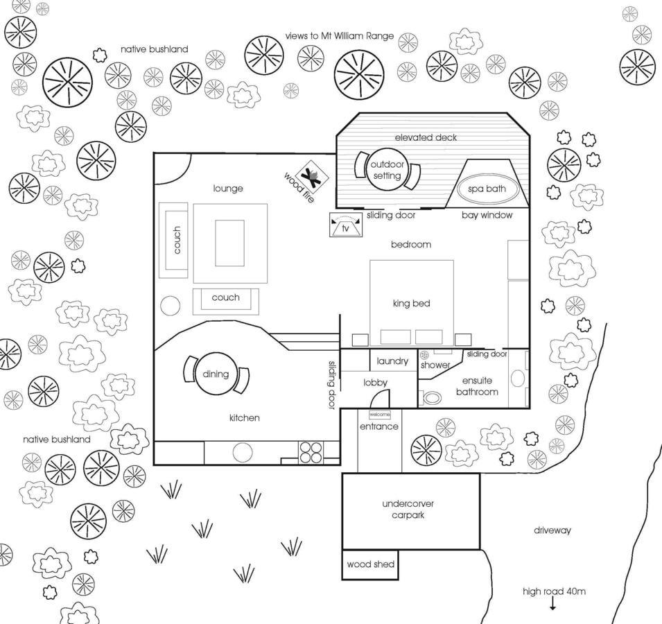 Heavenly Retreat Villa Halls Gap Ngoại thất bức ảnh